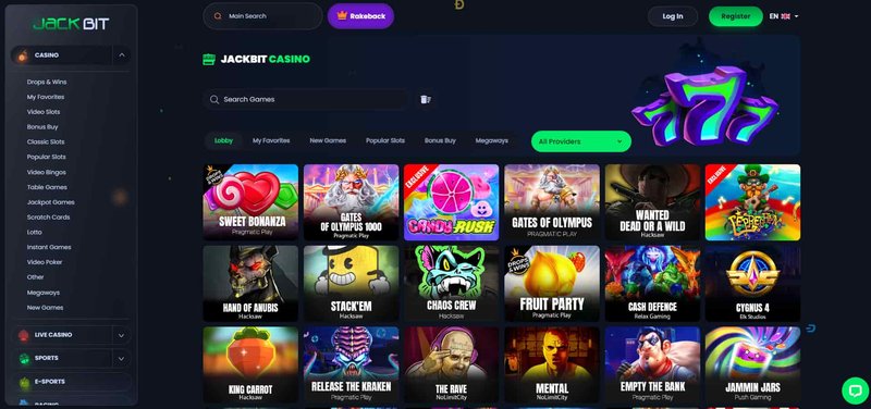 Jackbit casino, jackbit uk